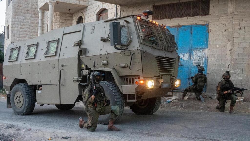 Security forces conduct counterterrorism operations in the West Bank (Photo: IDF Spokesperson’s Unit) פעילות של כוחות הביטחון לסיכול טרור ביהודה ושומרון