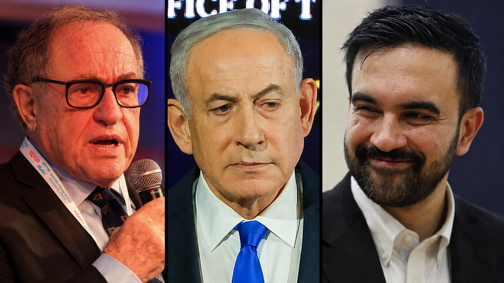Prof. Alan Dershowitz, New York City Mayor Zohran Mamdani, Prime Minister Benjamin Netanyahu (Photo: Amit Shaal, AP Photo/Alex Brandon, REUTERS/Ronen Zvulun) Prof. Alan Dershowitz, New York City Mayor Zohran Mamdani, Prime Minister Benjamin Netanyahu