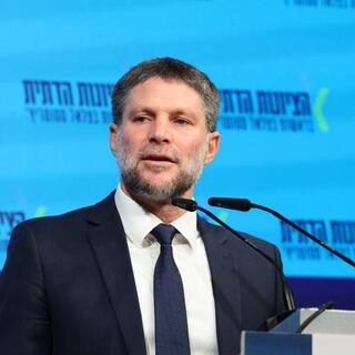  סמוטריץ' נואם לאחר קבלת תוצאות הרשימה לפריימריז