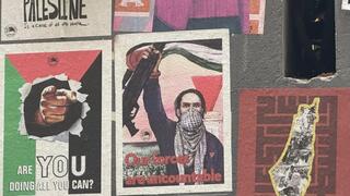 Posters on the streets 