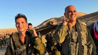 סא"ל עמיר בקיש ובנו יהונתן במסע הכומתה