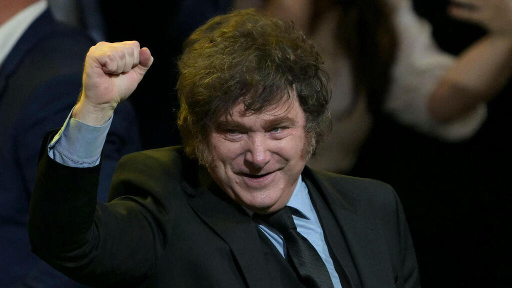 Argentine President Javier Milei  