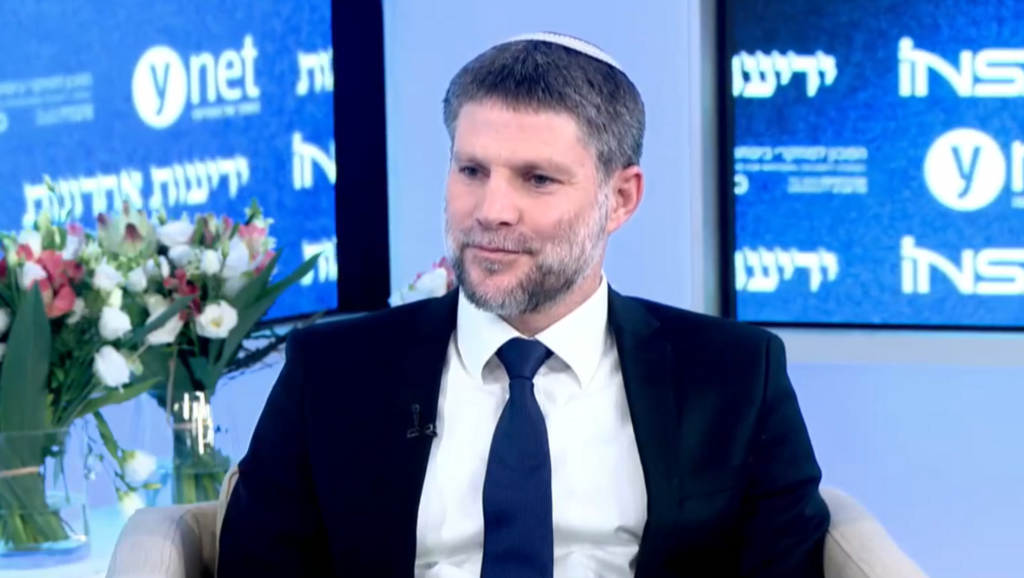 סמוטריץ': יש אלימות מתנחלים כמו שיש אלימות על החוף בת"א