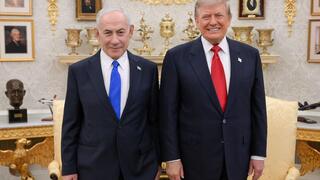 ראש הממשלה בנימין נתניהו נפגש עם נשיא ארה"ב דונלד טראמפ בבית הלבן