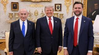 ראש הממשלה בנימין נתניהו נפגש עם נשיא ארה"ב דונלד טראמפ בבית הלבן