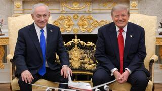 ראש הממשלה בנימין נתניהו נפגש עם נשיא ארה"ב דונלד טראמפ בבית הלבן