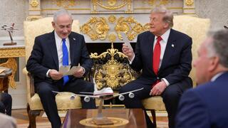 ראש הממשלה בנימין נתניהו נפגש עם נשיא ארה"ב דונלד טראמפ בבית הלבן