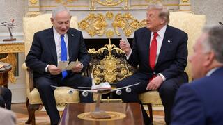 ראש הממשלה בנימין נתניהו נפגש עם נשיא ארה"ב דונלד טראמפ בבית הלבן