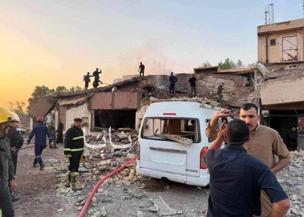 Aftermath of the strikes נזקי התקיפות בעיראק