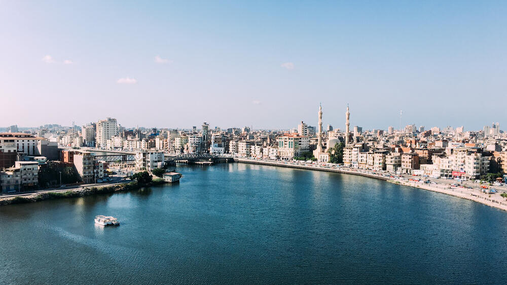 Думьят (Дамиетта), Египет (Фото: SRStudio/shutterstock) נמל דמיאט DAMIETTA ב מצרים אילוס אילוסטרציה ארכיון גז פגיעה כטב"מים איראן