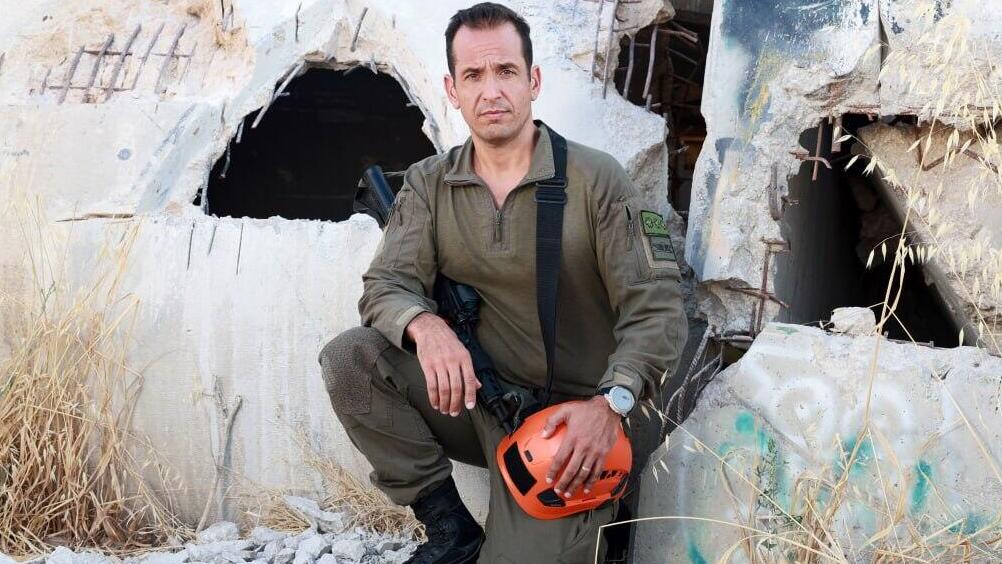 Col. Shlomi Ben Yair, commander of the Home Front Command’s Rescue Brigade (Photo: Dana Kopel) מפקד חטיבת החילוץ בפיקוד העורף, אל"מ שלומי בן יאיר