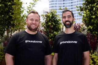 Groundcover founders Shahar Azulay, right, and Yehezkel Rabinowitz  