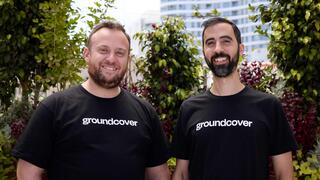 Groundcover founders Shahar Azulay, right, and Yehezkel Rabinowitz  