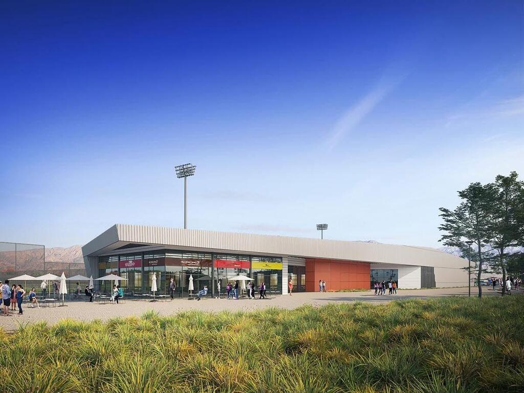 Eilat International Sports Complex (Illustration: Courtesy of V5 Architects) Eilat International Sports Complex
