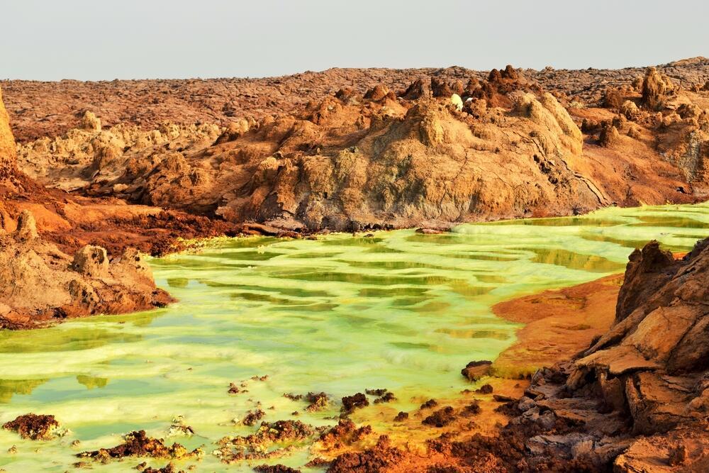 Dallol in Ethiopia’s Danakil Depression (Photo: taravelworld1971 / shutterstock) מדבר דנקיל, אתיופיה