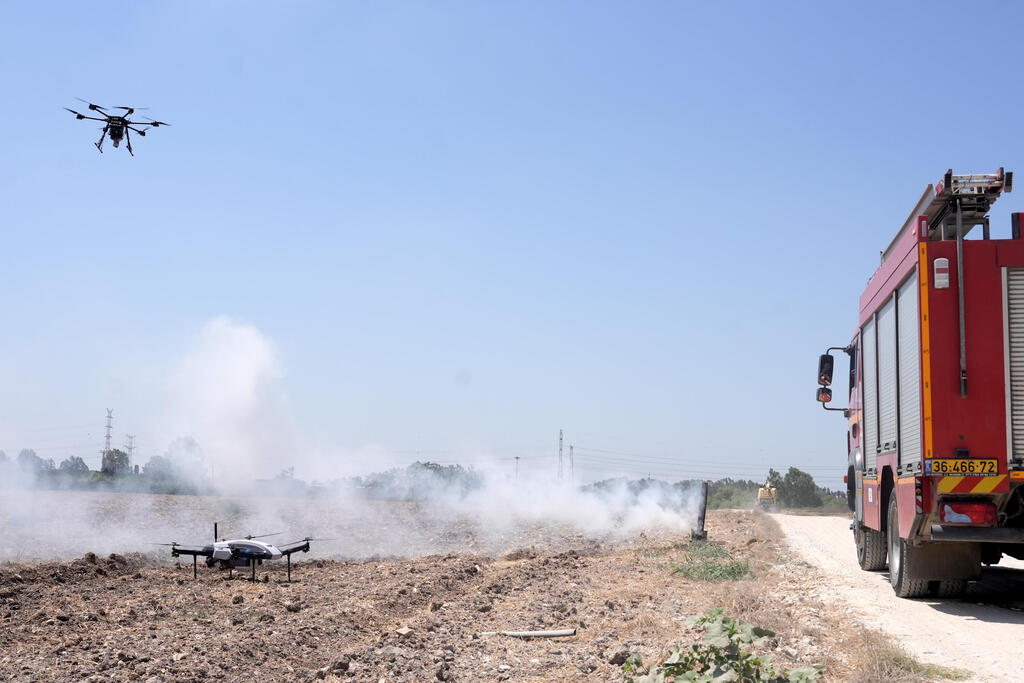 The system is intended to identify fires in real time and automatically transmit alerts, including the fire's location (Photo: IAI) Israel has begun testing an artificial intelligence-powered drone system designed to detect wildfires within minutes of ignition
