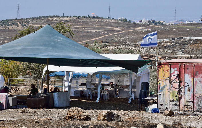 המאחז החדש "בונה כפרור"