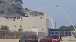 The fire on Tuesday that destroyed most of the Agri Star Meat and Poultry processing plant in Postville 