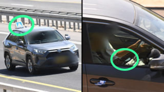 מורי נהיגה תועדו משתמשים בטלפון הנייד בזמן שיעורי נהיגה