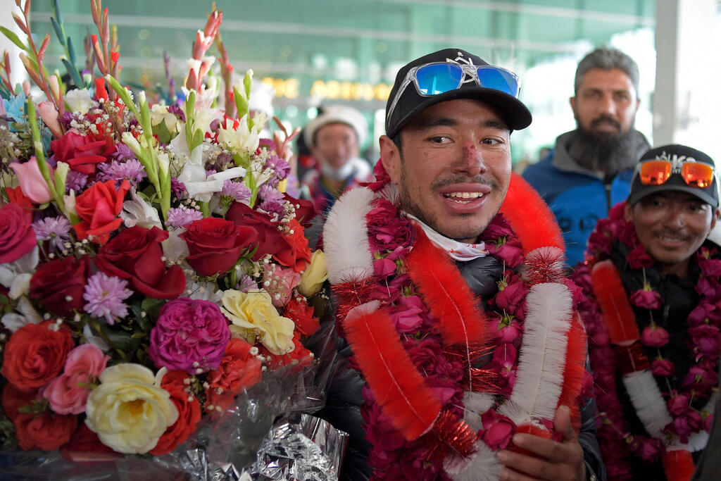 Nirmal Purja, a legend in his own lifetime (Photo: Farooq NAEEM / AFP) נירמל פורג'ה