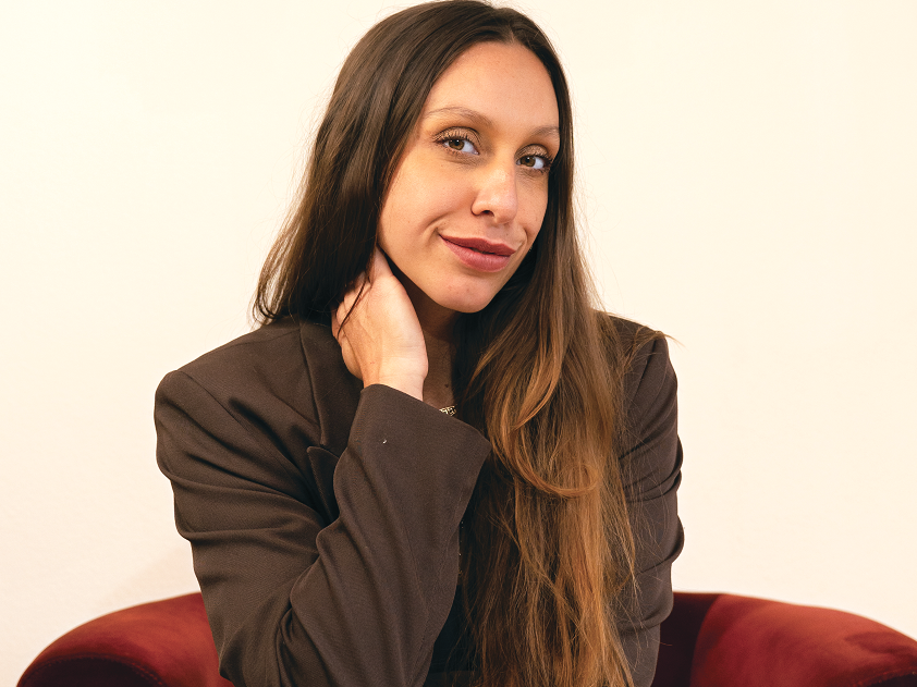 Cognitive neuroscientist Nicole Vignola (Photo: Henrique Veldhoen) ניקול ויניולה