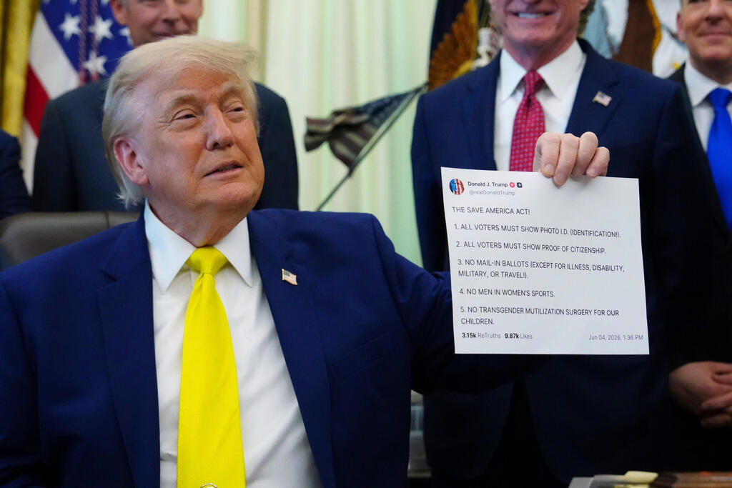 US President Donald Trump 