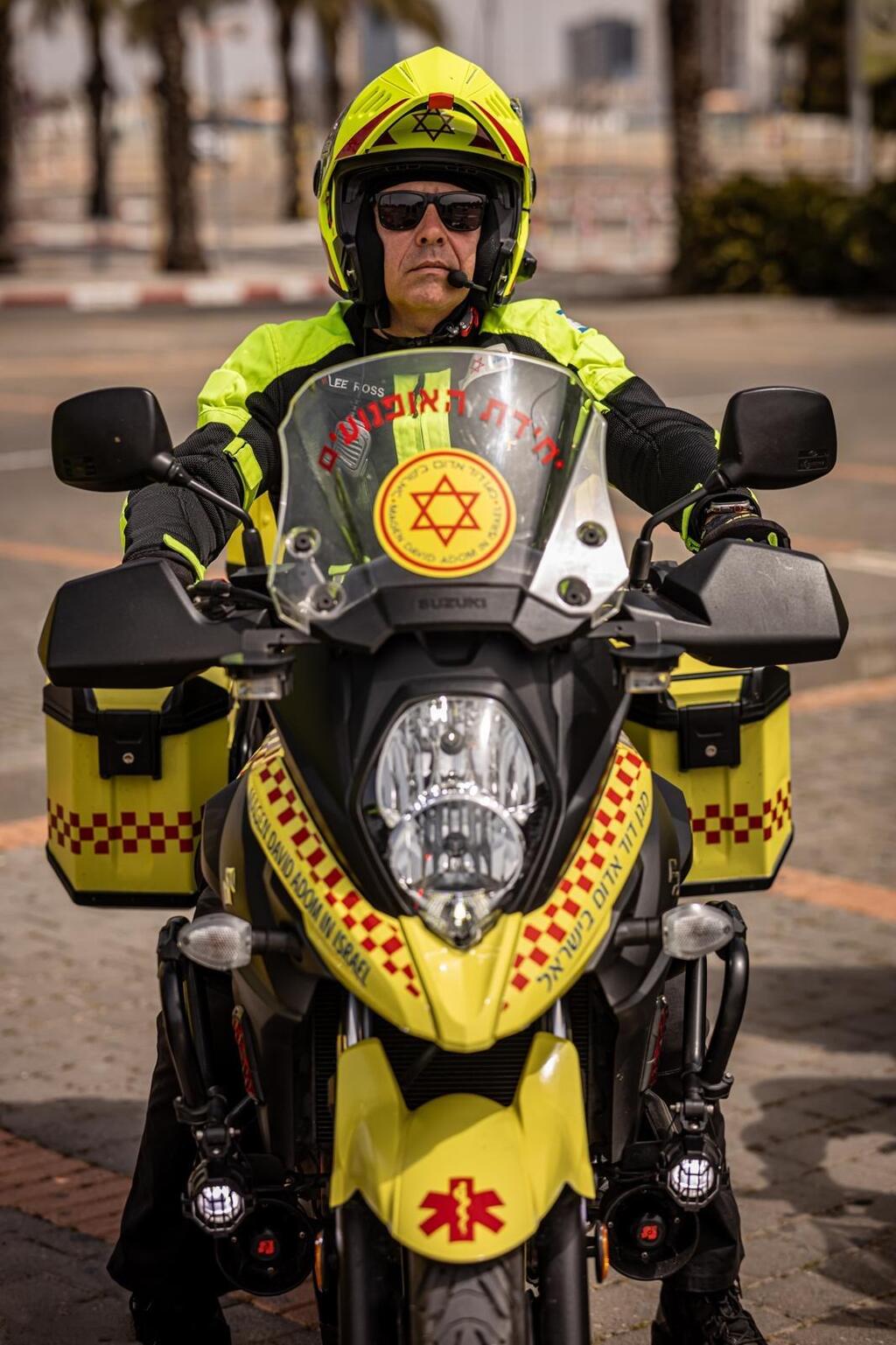 Lee Ross (Photo: Magen David Adom) MDA