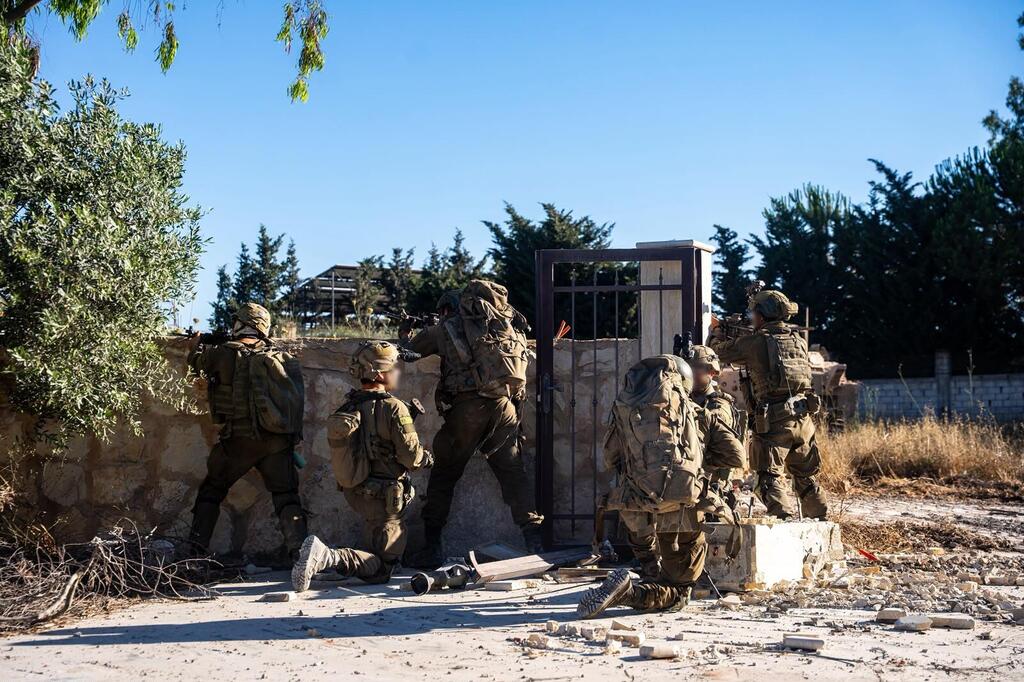 IDF fighters in southern Lebanon (Photo: IDF Spokesperson) פעילות חטיבה 401 בדרום לבנון