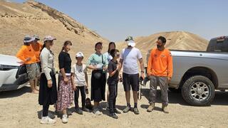 המשפחה שחולצה מנחל גוב