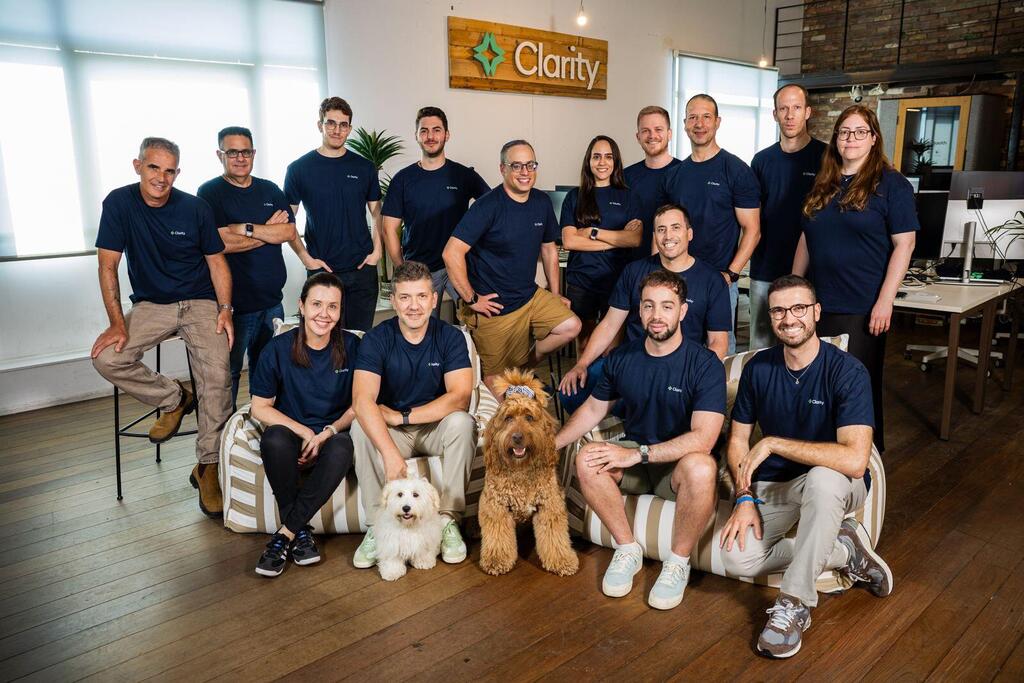 Clarity team (Photo: Elhanan Moshkovitz) Clarity team