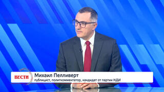 Михаил Пелливерт, публицист, политкомментатор, кандидат от партии НДИ