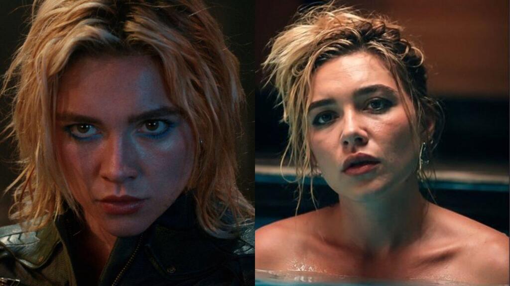 Florence Pugh as Yelena Belova, whom Peter Parker meets in Brighton Beach as Monetochka's Russian-language song plays (Photo: X) Florence Pugh's Yelena Belova