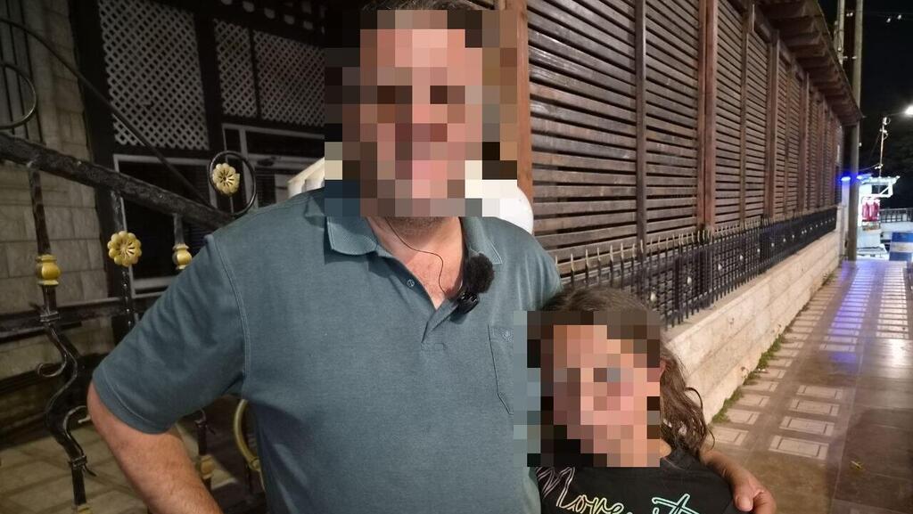Отец и дочь, пострадавшие при угоне אבא ילדה נבי אליאס גניבת רכב