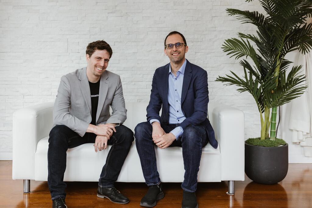 Arnon Horev, co-founder and Chief Strategy & Operations and Orr Inbar, CEO and co-founder of QuantHealth (Photo: Courtesy) Arnon Horev, co-founder and Chief Strategy & Operations and Orr Inbar, CEO and co-founder of QuantHealth