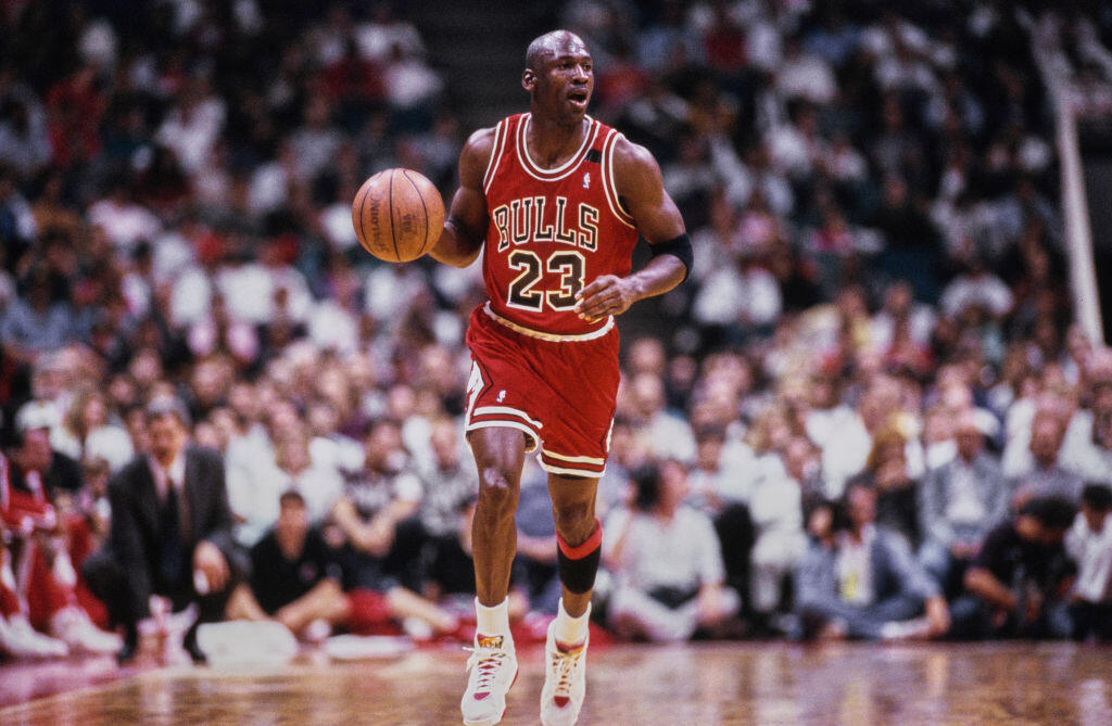 Michael Jordan (Photo: Bongarts/Getty Images) מייקל ג'ורדן
