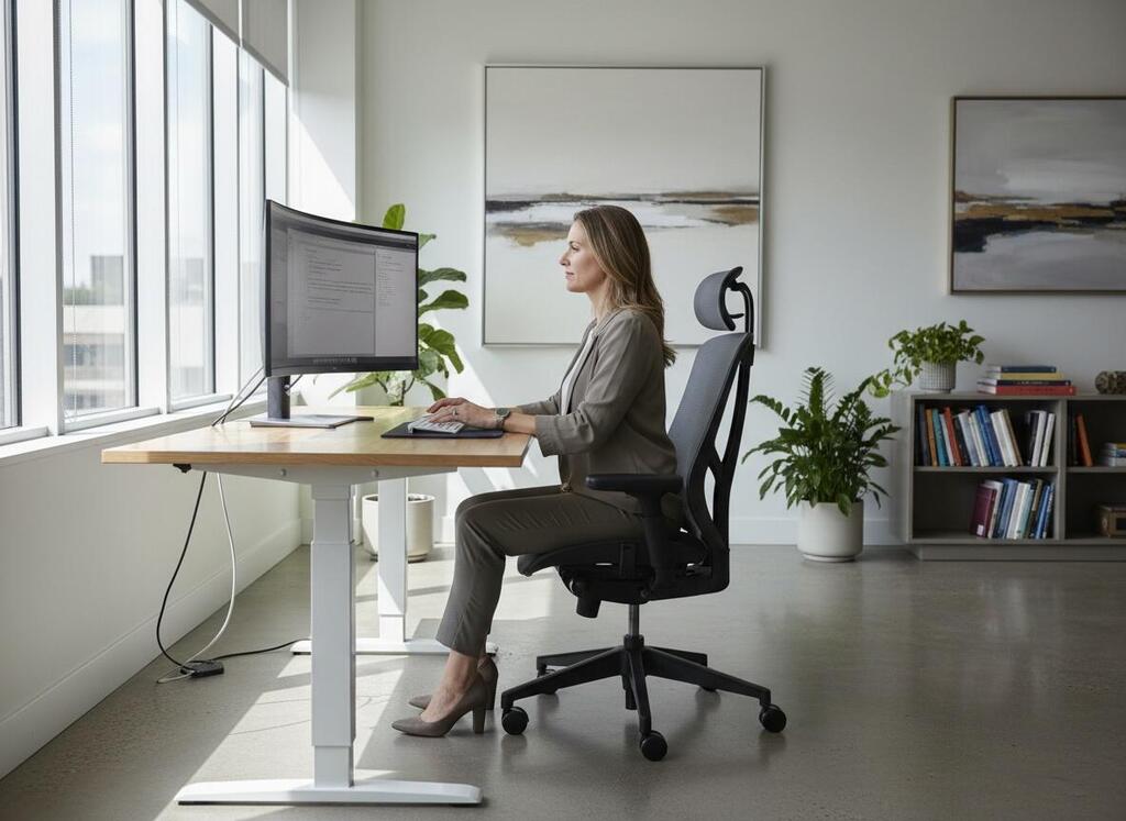 Long hours at the office require proper equipment and an ergonomic sitting position (Photo: Shutterstock) משרד ישיבה משרדית אורח חיים יושבני
