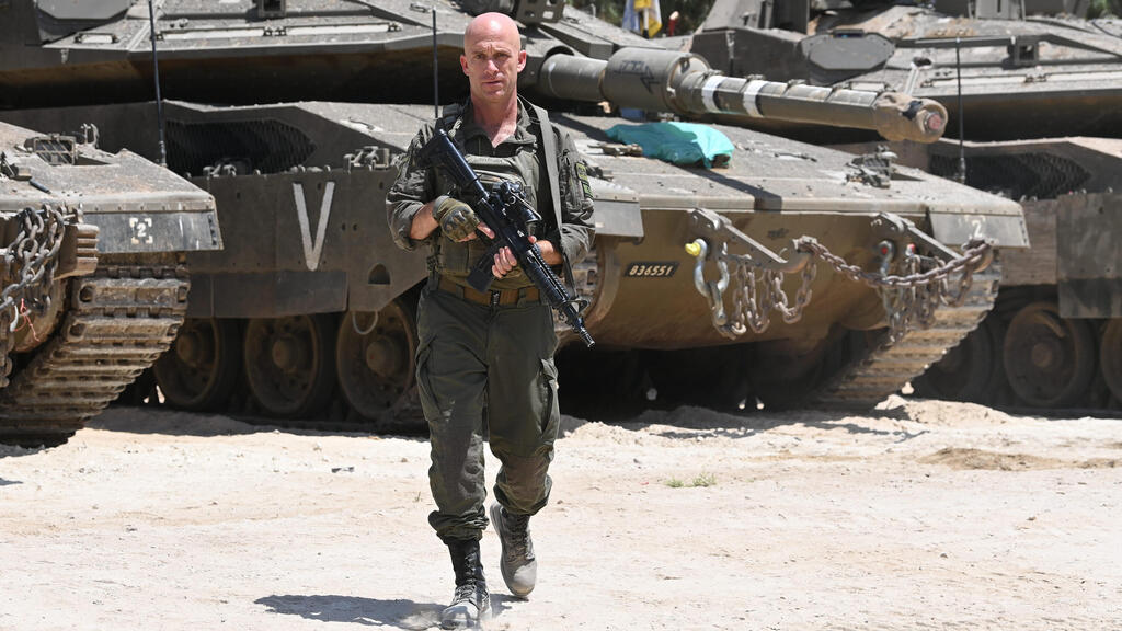 Col. Yoav Schneider (Photo: Herzl Yosef) אלוף משנה יואב שניידר, מח"ט חטיבה 401