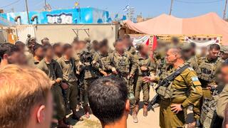 הרמטכ"ל בסיור גזרה ברצועת עזה