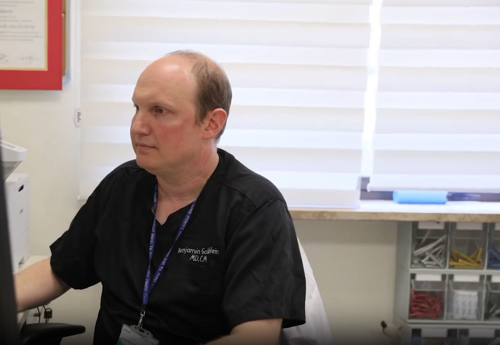 Dr. Benji Goldstein (Photo: Screenshot) Clalit