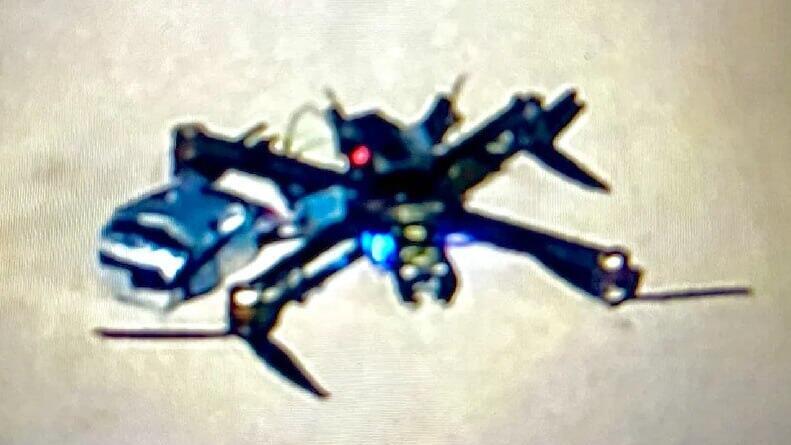 A technical failure prevented the explosive from detonating. The drone in Leipzig