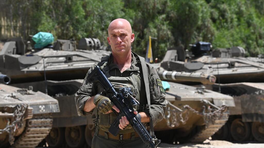 Col. Yoav Schneider commander of the 401st Brigade (Photo: Herzl Yosef) Col. Yoav Schneider commander of the 401st Brigade