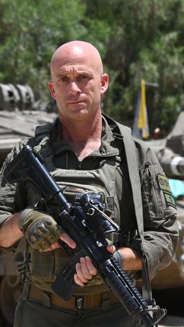 Col. Yoav Schneider commander of the 401st Brigade