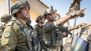 הרמטכ"ל בסיור גזרה ברצועת עזה