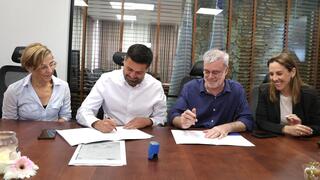 איכילוב ומועצת מג'דל שמס חתמו על הסכם לשיתוף פעולה