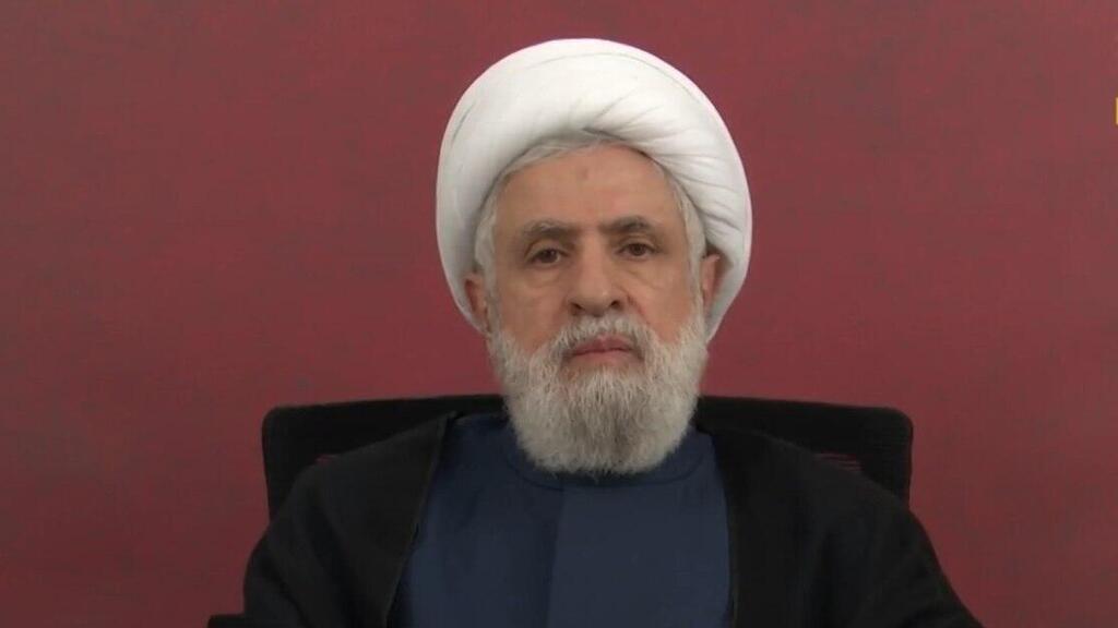 Hezbollah Secretary-General Naim Qassem נעים קאסם