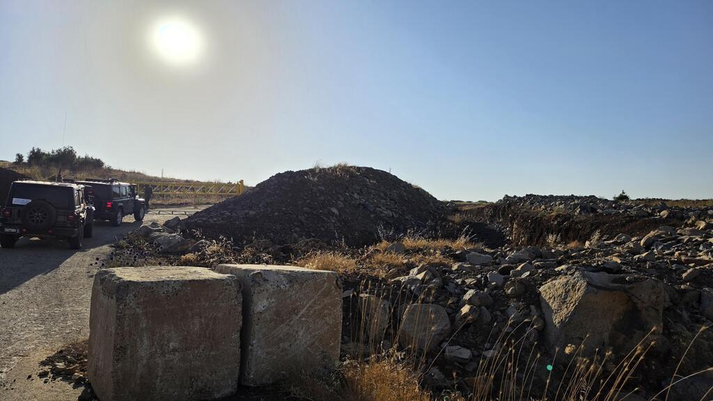 Photo: Yair Kraus סיור עם מג"ד 474 בסוריה