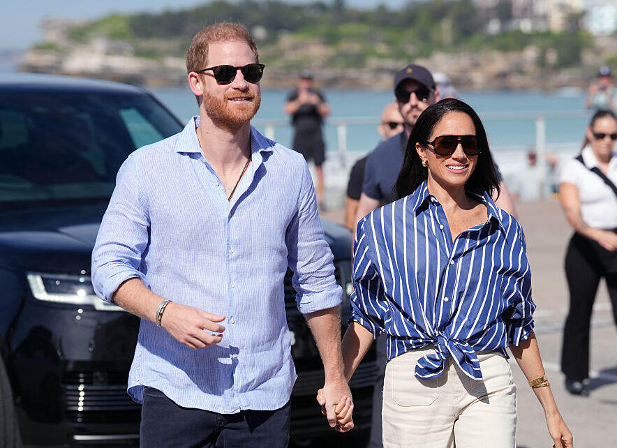 הגיע הזמן לחשב מסלול מחדש (צילום: Jonathan Brady-Pool/Getty Images) מייגן מרקל הנסיך הארי
