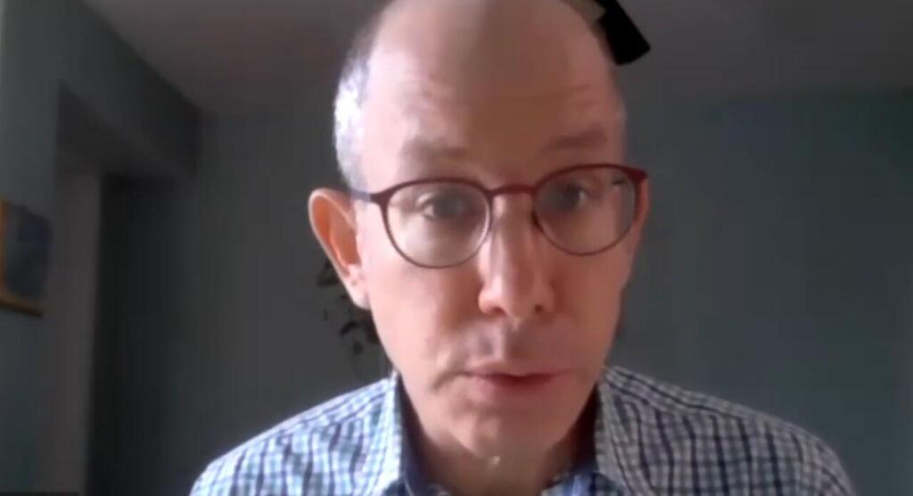 Prof. Raz Segal (Photo: The Association for Middle East Women's Studies) פרופ' רז סגל