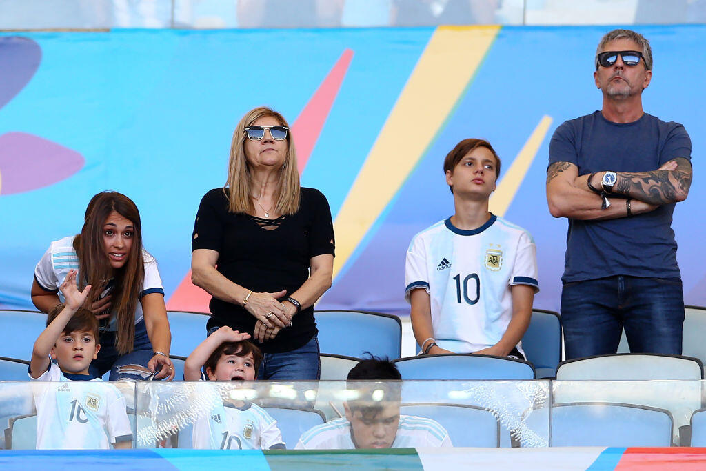 Jorge Messi, first from right (Photo: Lucas Uebel/Getty Images) חורחה מסי