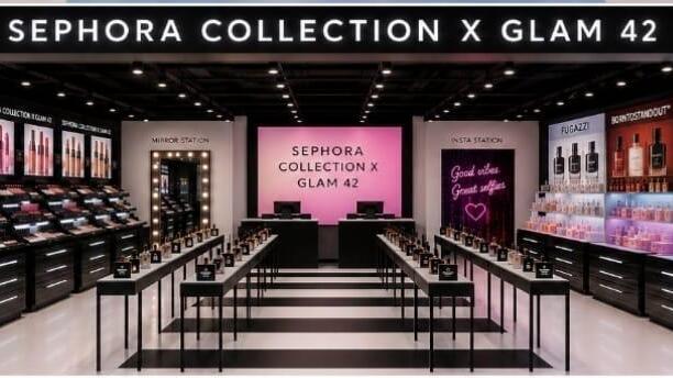 An illustration of Sephora Collection הדמיה של סניף ספורה קולקשן